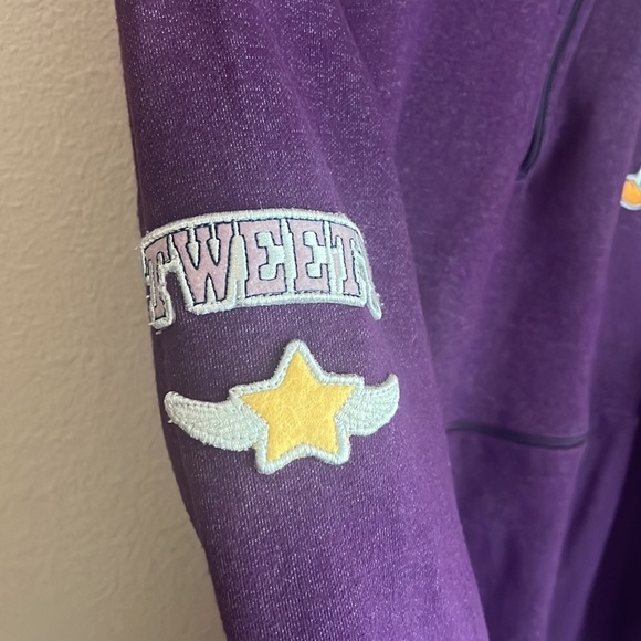 Tweety size M purple quarter zip - Picture 6 of 8